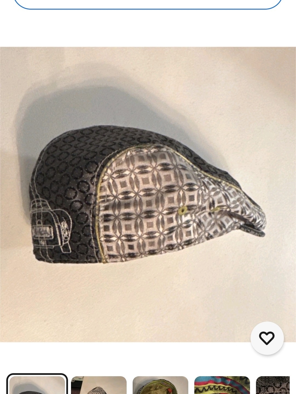 Robert Graham Silk Driving Cap.